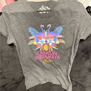 Charcoal Cancun Graphic Tee